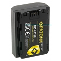 PATONA 12845 kameros / vaizdo kameros su vaizdo magnetofonu baterija Ličio-jonų (Li-Ion) 2600 mAh