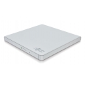 Hitachi-LG Slim Portable DVD-Writer optinių diskų įrenginys DVD±RW Balta Hitachi-LG Slim Portable DVD-Writer optinių diskų įrenginys DVD±RW Balta