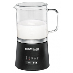 Rommelsbacher MS 625 Pieno plakiklis arba šildytuvas Automatic milk frother/warmer Juoda, Nerūdijančiojo plieno