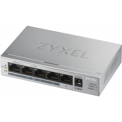 Zyxel GS1005HP Hallitsematon Gigabit Ethernet (10/100/1000) Power over Ethernet -tuki Hopea