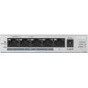 Zyxel GS1005HP Ne-valdomas Gigabit Ethernet (10/100/1000) Maitinimas per Eternetą (PoE) Sidabras Zyxel GS1005HP Ne-valdomas Gigabit Ethernet (10/100/1000) Maitinimas per Eternetą (PoE) Sidabras