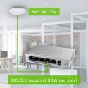 Zyxel GS1005HP Ne-valdomas Gigabit Ethernet (10/100/1000) Maitinimas per Eternetą (PoE) Sidabras Zyxel GS1005HP Ne-valdomas Gigabit Ethernet (10/100/1000) Maitinimas per Eternetą (PoE) Sidabras
