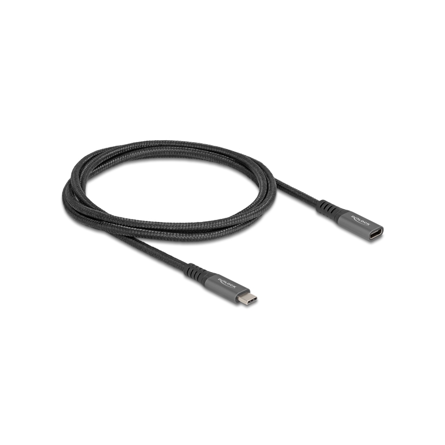 DeLOCK 80022 USB-kaabel USB 3.2 Gen 2 (3.1 Gen 2) 1 m USB C Must