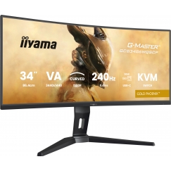iiyama G-MASTER GCB3486WQSCP-B1 PC lamekuvar 86,4 cm (34") 3440 x 1440 pikslit UltraWide Quad HD Mus
