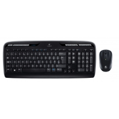 Logitech Wireless Combo MK330 näppäimistö Sisältää hiiren Office USB QWERTY Kansainvälinen (US) musta