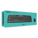 Logitech Wireless Combo MK330 tastatūra Pele iekļauta Birojs USB QWERTY US International Melns Logitech Wireless Combo MK330 tastatūra Pele iekļauta Birojs USB QWERTY US International Melns