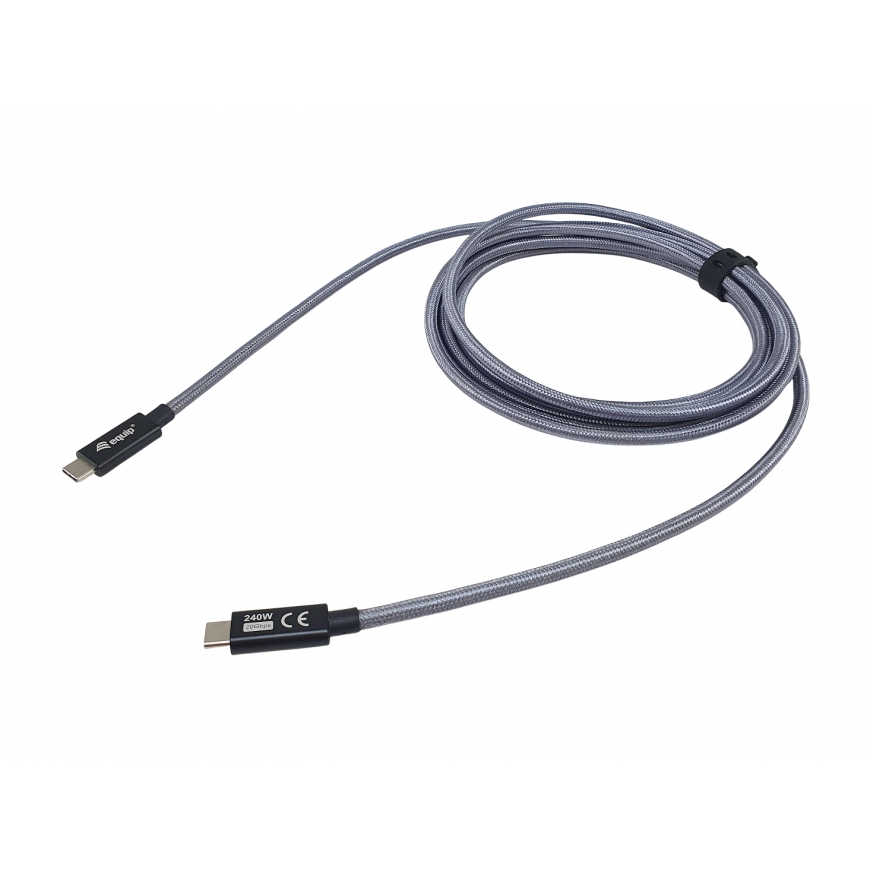 Equip 128426 USB-kaapeli USB 3.2 Gen 2x2 1 m USB C musta – 3