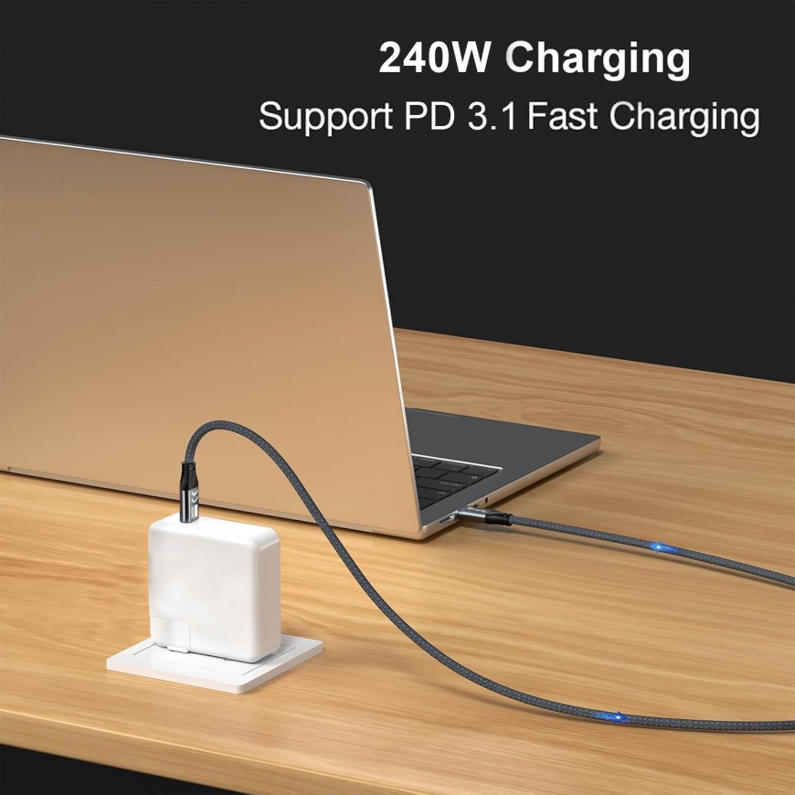 Equip 128426 USB кабель USB 3.2 Gen 2x2 1 m USB C Черный – 4