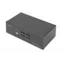 Digitus DS-12882 KVM-lüliti Must Digitus DS-12882 KVM-lüliti Must