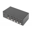 Digitus DS-12882 (KVM) tastatūras/video/peļu pārslēgšanas mehānisms Melns Digitus DS-12882 (KVM) tastatūras/video/peļu pārslēgšanas mehānisms Melns