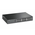 TP-Link TL-SG1024D tīkla pārslēgs Nepārvaldīts Gigabit Ethernet (10/100/1000) Pelēks TP-Link TL-SG1024D tīkla pārslēgs Nepārvaldīts Gigabit Ethernet (10/100/1000) Pelēks