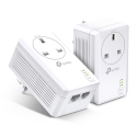 TP-Link AV1000 2-Port Gigabit Passthrough Powerline Starter Kit TP-Link AV1000 2-Port Gigabit Passthrough Powerline Starter Kit