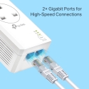 TP-Link TL-PA7027P KIT 1000 Mbit/ai Ethernet LAN jungtis Balta 2 vnt TP-Link TL-PA7027P KIT 1000 Mbit/ai Ethernet LAN jungtis Balta 2 vnt