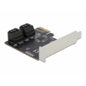 DeLOCK 90010 sąsajos plokštė / adapteris SATA DeLOCK 90010 sąsajos plokštė / adapteris SATA