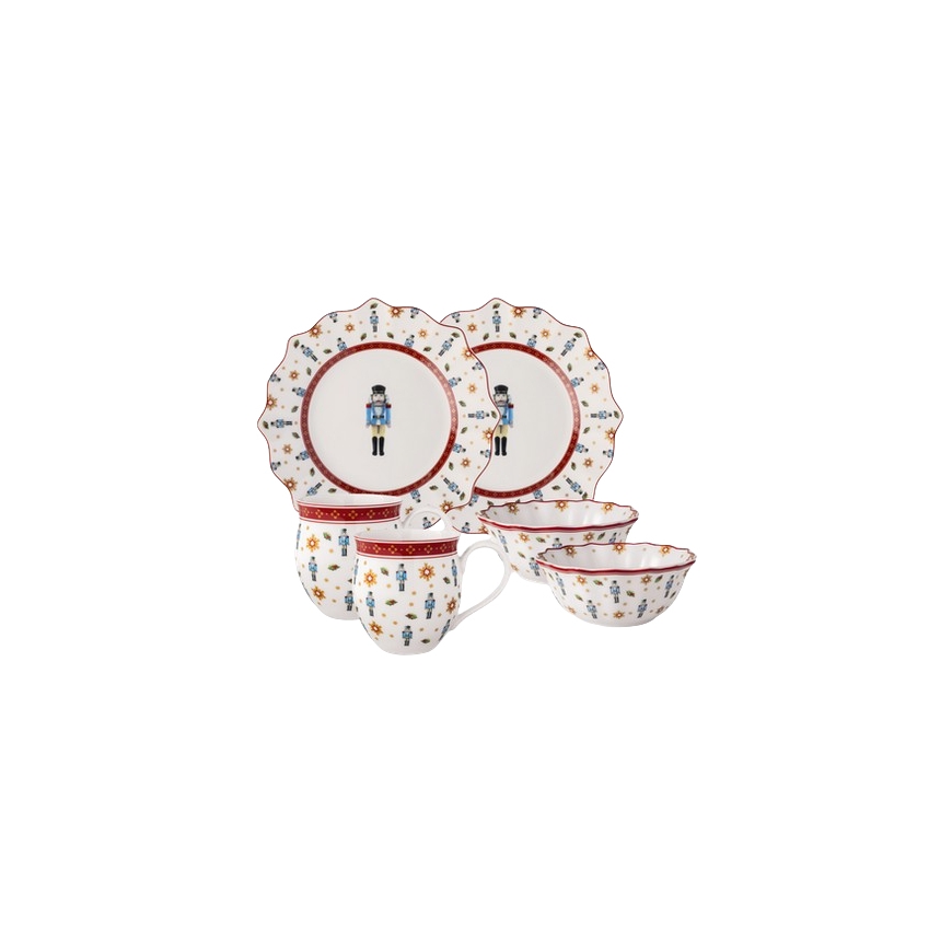 Villeroy & Boch 1485857287 набор обеденной посуды 6 шт Фарфор Разноцветный