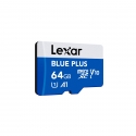 Lexar BLUE PLUS 64 GB MicroSDXC UHS-I Lexar BLUE PLUS 64 GB MicroSDXC UHS-I