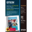 Epson Premium Semi-Gloss Photo Paper - 10x15cm - 50 arkkia Epson Premium Semi-Gloss Photo Paper - 10x15cm - 50 arkkia