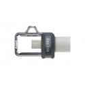 SanDisk Ultra Dual m3.0 USB zibatmiņa 256 GB USB Type-A / Micro-USB 3.2 Gen 1 (3.1 Gen 1) Melns, Sud