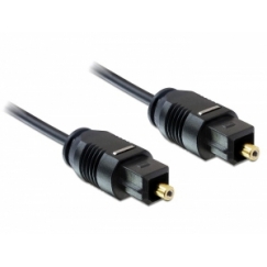 DeLOCK 2m Toslink Standard audio cable Black