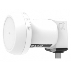 Inverto Home Pro Trokšņu mazināšanas bloka pārveidotājs satelītšķīvjiem (LNB) 10,7 - 12,75 GHz Balts
