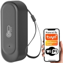 Outdoor Waterproof Temperature and Humidity Sensor Black Outdoor IP65 WiFi TUYA Outdoor Waterproof Temperature and Humidity Sensor Black Outdoor IP65 WiFi TUYA
