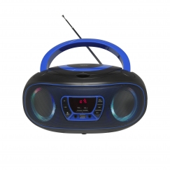 Denver TCL-212BT BLUE Juoda, Mėlyna Nešiojamas kompaktinių diskų grotuvas