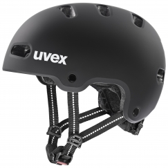 Uvex Kid 4 velosipēdu ķivere, 51 - 55 cm, matēta melna