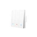 Smart Light Switch 3 Channels EM Series White ZigBee TUYA Smart Light Switch 3 Channels EM Series White ZigBee TUYA