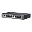 TP-Link Omada ES208G network switch Managed L2 Gigabit Ethernet (10/100/1000) Black TP-Link Omada ES208G network switch Managed L2 Gigabit Ethernet (10/100/1000) Black