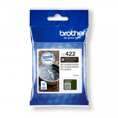 Brother LC422BK mustekasetti 1 kpl Alkuperäinen musta