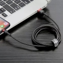 Baseus CALKLF-C19 lightning cable 2 m Black, Red Baseus CALKLF-C19 lightning cable 2 m Black, Red
