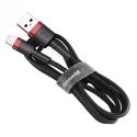 Baseus CALKLF-C19 lightning cable 2 m Black, Red Baseus CALKLF-C19 lightning cable 2 m Black, Red