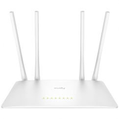 Cudy WR1200 беспроводной маршрутизатор Быстрый Ethernet Двухдиапазонный (2,4Ггц/5Ггц) Белый