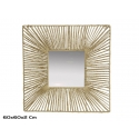 Ruudukujuline “Moon” peegel 60 x 60 x 2 cm, DECORLIFE Ruudukujuline “Moon” peegel 60 x 60 x 2 cm, DECORLIFE