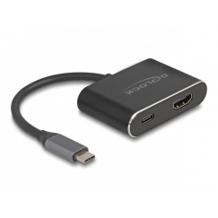 DeLOCK 64199 USB графический адаптер 7680 x 4320 пикселей Черный