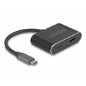 DeLOCK 64199 USB ekrano adapteris 7680 x 4320 pikseliai Juoda