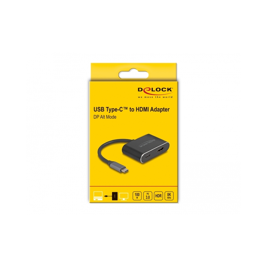 DeLOCK 64199 USB графический адаптер 7680 x 4320 пикселей Черный – 3