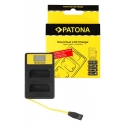 PATONA 141622 bateriju lādētājs Digitālās kameras akumulators USB PATONA 141622 bateriju lādētājs Digitālās kameras akumulators USB