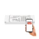 Mono LED kontrolieris ar 9-45 V līdzstrāvas barošanas avotu SD sērijas WiFi + RF TUYA