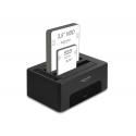 DeLOCK 64187 kõvakettaboks HDD/SSD ümbris Must 2.5/3.5" DeLOCK 64187 kõvakettaboks HDD/SSD ümbris Must 2.5/3.5"