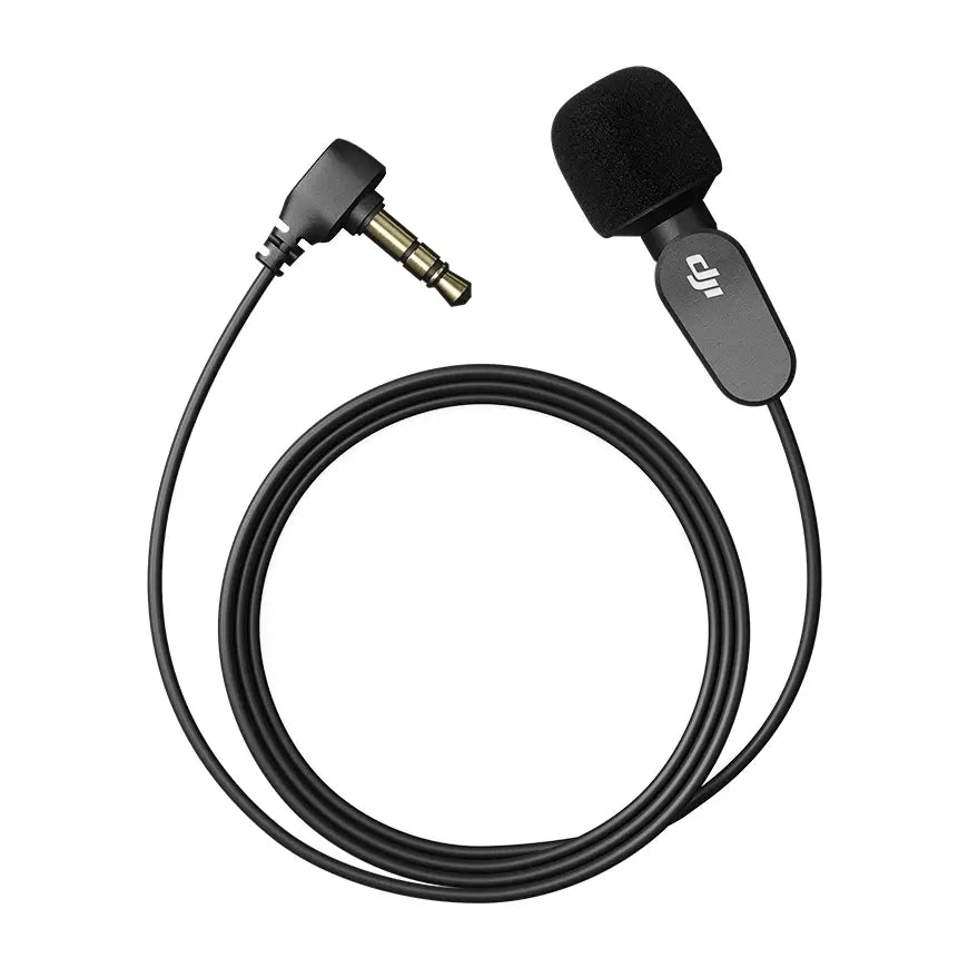 DJI 6941565971340 mikrofons Melns Lavalier/Lapel mikrofons