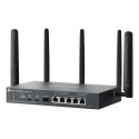 TP-Link ER706WP-4G bezvadu rūteris Tīkls Gigabit Ethernet Divkāršā frekvenču josla (2.4 GHz / 5 GHz) TP-Link ER706WP-4G bezvadu rūteris Tīkls Gigabit Ethernet Divkāršā frekvenču josla (2.4 GHz / 5 GHz)