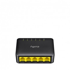 Cudy GS105D verkkokytkin Gigabit Ethernet (10/100/1000) musta