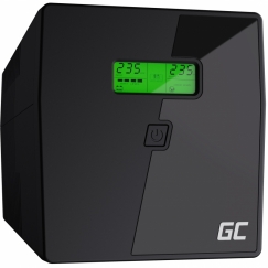 Green Cell UPS08 nepārtrauktas barošanas avots (UPS) Line-Interactive 1,999 kilovoltampērs 700 W 4 Maiņstrāvas izvade (-s)