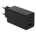 Lādētājs Barošanas padeve 65W 2xUSB-C/USB-A -PD 3.0 Lādētājs Barošanas padeve 65W 2xUSB-C/USB-A -PD 3.0