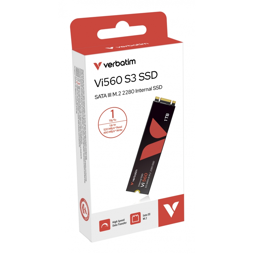 Verbatim Vi560 S3 1 TB M.2 Serial ATA III 3D NAND
