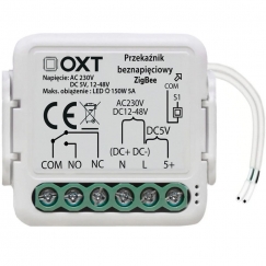 OXT mini releja moduļa sausais kontakts AC 230V DC 5V 12-48V ZigBee TUYA