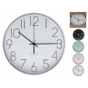 Sieninis laikrodis, 4 rūšių, 25 x 25 x 4,2 cm, DECORLIFE Sieninis laikrodis, 4 rūšių, 25 x 25 x 4,2 cm, DECORLIFE
