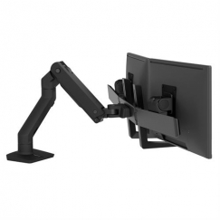 Ergotron HX Series 45-476-224 monitora stiprinājums un statīvs 81,3 cm (32") Galds Melns