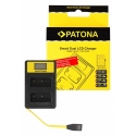PATONA 141645 bateriju lādētājs Digitālās kameras akumulators USB PATONA 141645 bateriju lādētājs Digitālās kameras akumulators USB